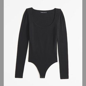 A&F Soft AF Collection Scoopneck Bodysuit